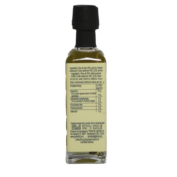 4D__1561 Olio d'oliva aromatizzato al tartufo nero 250ml