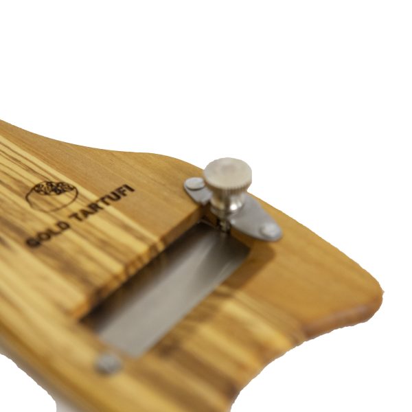 4D__9420 copia Tagliatartufi Professionale in Legno di Ulivo